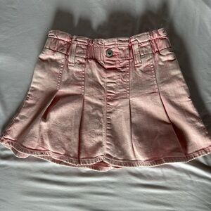 abercrombie kids Light Pink Pleated Skort